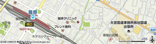 埼玉県熊谷市新堀373周辺の地図