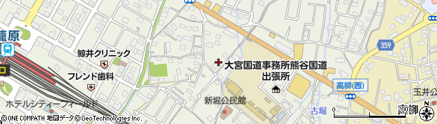 埼玉県熊谷市新堀277周辺の地図