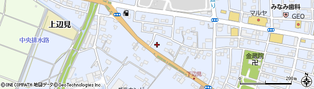 茨城県古河市下辺見1104周辺の地図