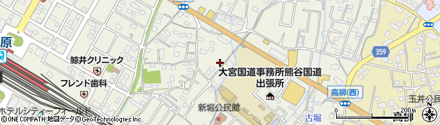 埼玉県熊谷市新堀278周辺の地図