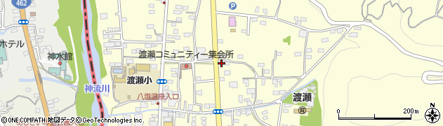 埼玉県児玉郡神川町渡瀬462周辺の地図