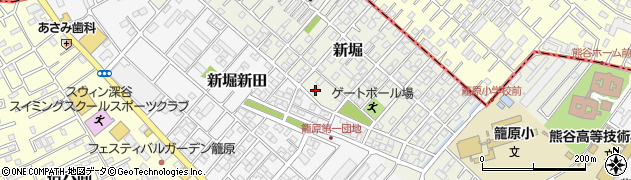 埼玉県熊谷市新堀1223周辺の地図