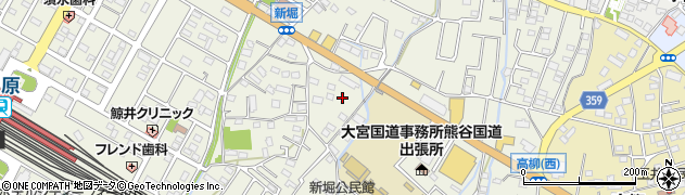 埼玉県熊谷市新堀280周辺の地図
