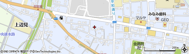 茨城県古河市下辺見1133周辺の地図