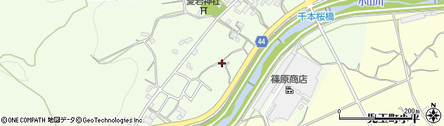 埼玉県本庄市児玉町高柳340-1周辺の地図