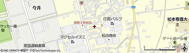 長野県松本市笹賀神戸3040周辺の地図