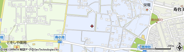 長野県松本市寿小赤（小池）周辺の地図