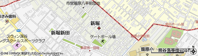 埼玉県熊谷市新堀1216周辺の地図