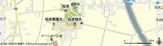 長野県松本市笹賀神戸2742周辺の地図