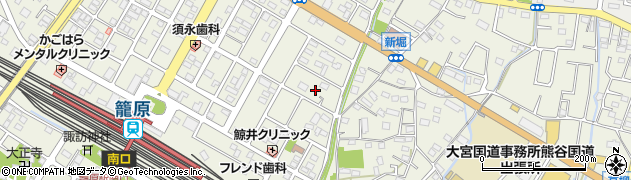 埼玉県熊谷市新堀360周辺の地図