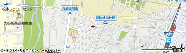 長野県松本市村井町西2丁目1周辺の地図