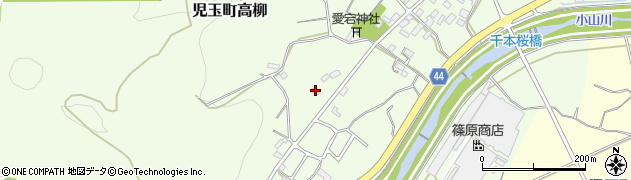 埼玉県本庄市児玉町高柳320周辺の地図