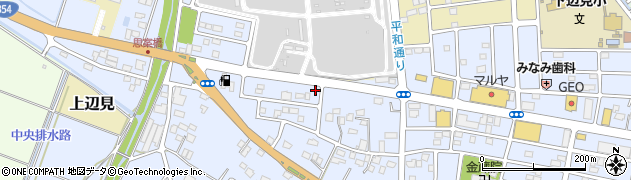 茨城県古河市下辺見3025周辺の地図