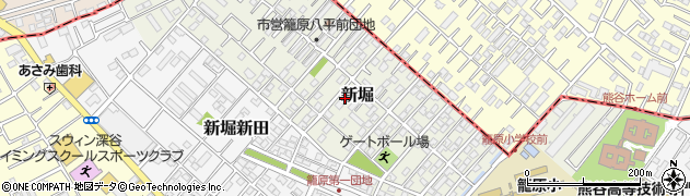 埼玉県熊谷市新堀1226周辺の地図