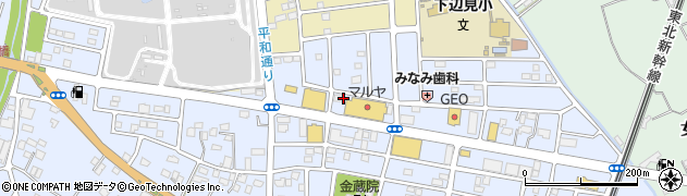 茨城県古河市下辺見2438周辺の地図