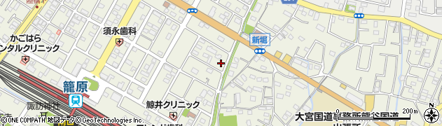 埼玉県熊谷市新堀361周辺の地図