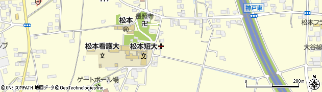 長野県松本市笹賀神戸2745周辺の地図