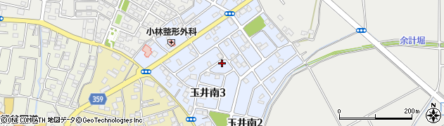 埼玉県熊谷市玉井南周辺の地図