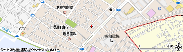 快活CLUB深谷上柴店周辺の地図