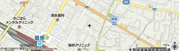 埼玉県熊谷市新堀356周辺の地図