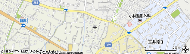 埼玉県熊谷市新堀8周辺の地図