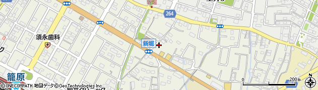 埼玉県熊谷市新堀320周辺の地図