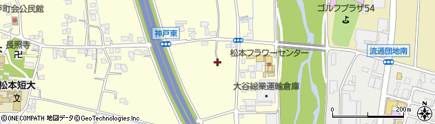 長野県松本市笹賀神戸2832周辺の地図