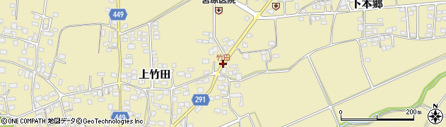 竹田周辺の地図