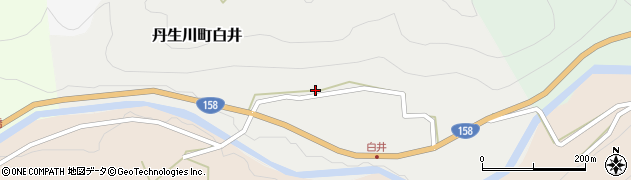 岐阜県高山市丹生川町白井周辺の地図