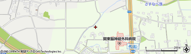 埼玉県熊谷市代周辺の地図