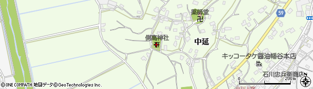 茨城県小美玉市中延305周辺の地図