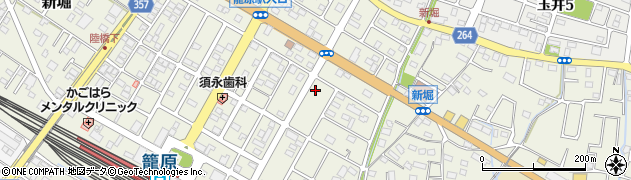 埼玉県熊谷市新堀800周辺の地図