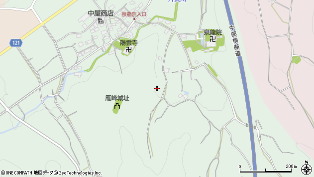 〒384-0305 長野県佐久市中小田切の地図