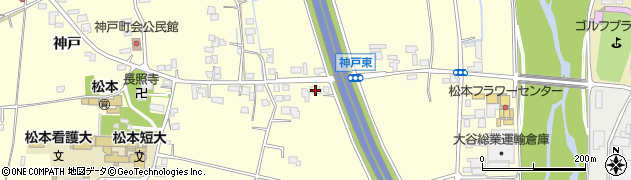 長野県松本市笹賀神戸3245周辺の地図