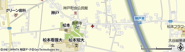 長野県松本市笹賀神戸3273周辺の地図