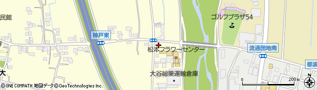 長野県松本市笹賀神戸7226周辺の地図