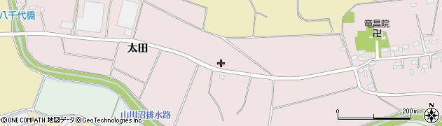 茨城県結城郡八千代町太田713周辺の地図
