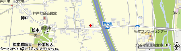 長野県松本市笹賀神戸7269周辺の地図