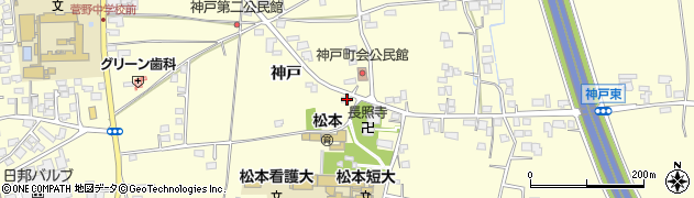 長野県松本市笹賀神戸3287周辺の地図