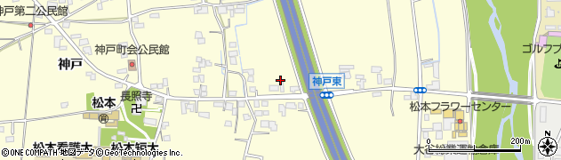 長野県松本市笹賀神戸2769周辺の地図