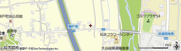 長野県松本市笹賀神戸3631周辺の地図