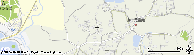 茨城県つくば市山口周辺の地図