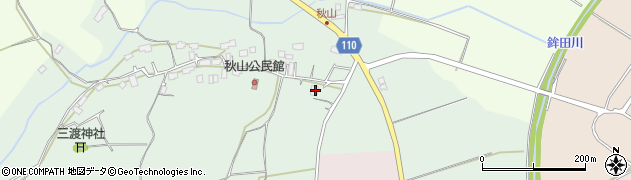 茨城県鉾田市秋山377周辺の地図