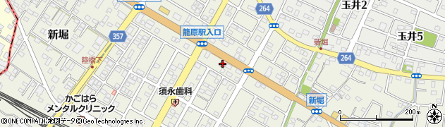 籠原駅前郵便局周辺の地図