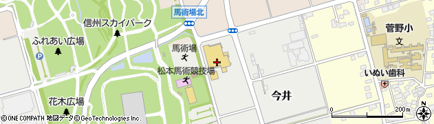 三自長野県共同配送有限会社　松本事務所周辺の地図