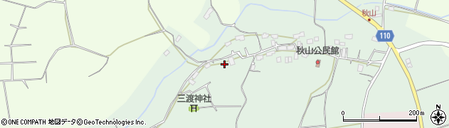 茨城県鉾田市秋山449周辺の地図