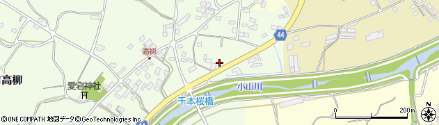 埼玉県本庄市児玉町高柳93周辺の地図