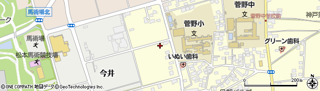 長野県松本市笹賀神戸3379周辺の地図