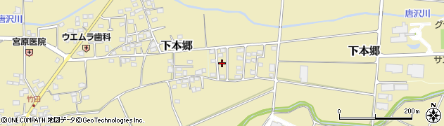 長野県東筑摩郡山形村4178周辺の地図