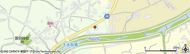 埼玉県本庄市児玉町高柳178周辺の地図